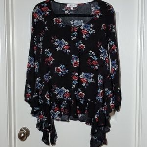 Entro Floral Blouse